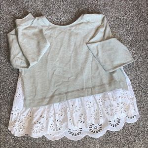 Eyelet top